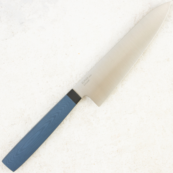 Нож мини шеф OWL CH160 F, Elmax Cryo, G10 Navy Blue, (Эксклюзивный цвет)