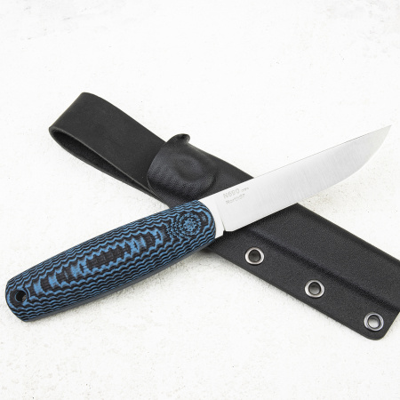 Нож OWL North S F, N690 Cryo, G10 Black-Blue, Kydex Classic - купить в интернет-магазине Blademan