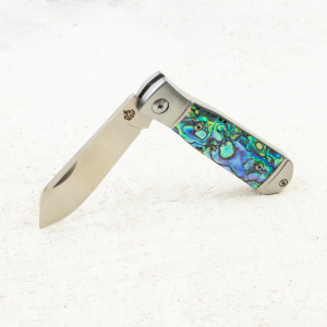 Нож QSP Jumping Jack, Satin, 14C28N, Abalone Handle, QS167-A Нож QSP Jumping Jack, Satin, 14C28N, Abalone Handle, QS167-A