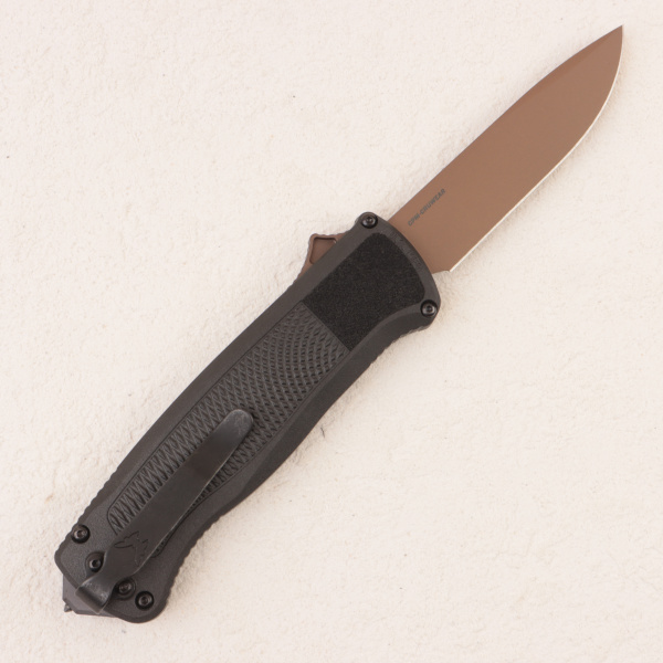 Нож Benchmade Shootout, Drop-Point, Cruwear, CF-Elite Black, 5371FE