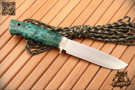 Южный Крест - Чинук, Карельская береза Малахит, M390 - купить в интернет-магазине Blademan