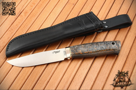 Южный Крест - Компаньон, Карельская береза Антрацит, M390 - купить в интернет-магазине Blademan