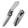 Нож Remette Meteor, M390, Titanium/Carbon Gray Handle, RTPT-B