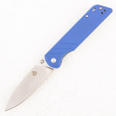 Нож QSP Parrot, 440C, G10 Blue