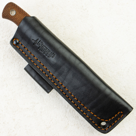 Нож Южный Крест ЯГД, Elmax, Convex, Micarta Coyote, Насечка