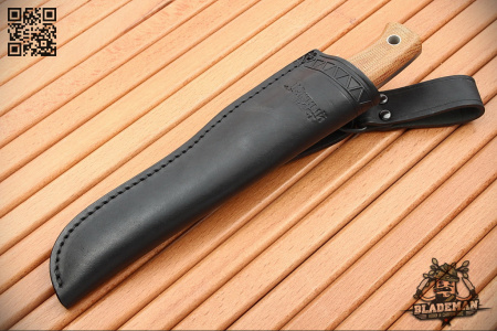 Нож Южный Крест - Модель X, Микарта Светлая холст, N690 - купить в интернет-магазине Blademan