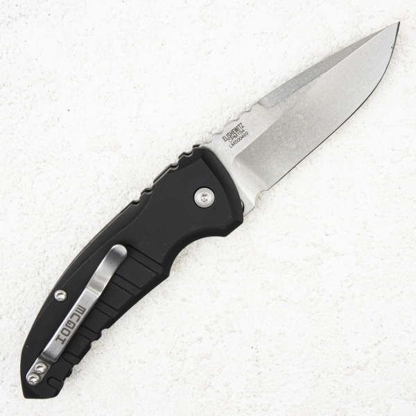 Нож Hogue A01 MicroSwitch Auto, CPM 154 SW, Aluminum Black