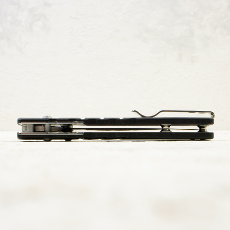 Нож QSP Ripley, Stonewashed 14C28N, G10 Black, QS160-A1