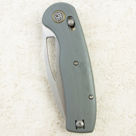 Нож Petrified Fish Viper, Stonewashed, K110, G10 Gray Handle, PFP13GAW Нож Petrified Fish Viper, Stonewashed, K110, G10 Gray Handle, PFP13GAW