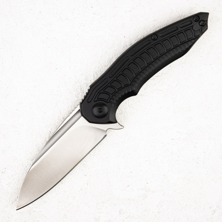 Нож Brous Blades Bionic Flipper, D2 Satin, Aluminium