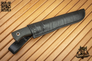 Нож Южный Крест Норт Эксперт, N690, Конвекс, Микарта Черная, Насечка Нож Южный Крест Норт Эксперт, N690, Конвекс, Микарта Черная, Насечка - купить в интернет-магазине Blademan