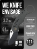 Нож WE Knife Envisage, CPM 20CV, Titanium Black Нож WE Knife Envisage, CPM 20CV, Titanium Black