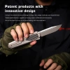 Нож Remette Swordfish, 14C28N, Titanium/Carbon Black Inlay Handle, ZL103C1