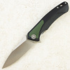 Нож Petrified Fish Pub, D2, Satin, G10 Green/Black Handle, PF838GRS