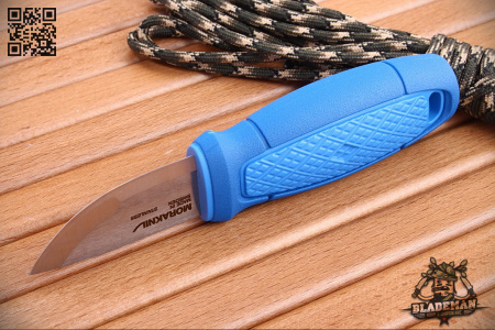 Нож Morakniv Eldris, Шнурок, Огниво, Синий - купить в интернет-магазине Blademan