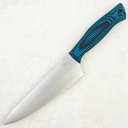 Нож OWL S160F Мини-Шеф, N690, G-10 Black-Blue, OWL-5041111040
