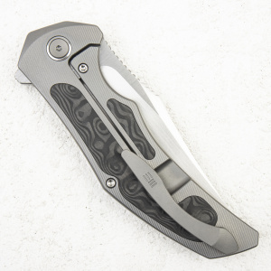 Нож WE Knife Magnetron, CPM 20CV, Titanium/Carbon Fiber - складной туристические ножи из стали Нож WE Knife Magnetron, CPM 20CV, Titanium/Carbon Fiber - складной туристические ножи из стали