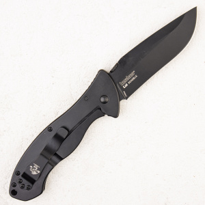 Нож Kershaw Emerson CQC-9K, G10, Full Black - складной туристические ножи из стали Нож Kershaw Emerson CQC-9K, G10, Full Black - складной туристические ножи из стали