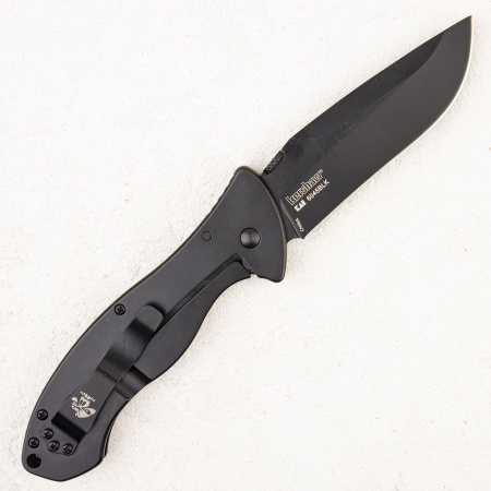 Нож Kershaw Emerson CQC-9K, G10, Full Black Нож Kershaw Emerson CQC-9K, G10, Full Black - купить в интернет-магазине Blademan