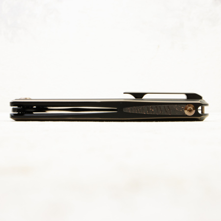 Нож WE Knife Zonda, CPM 20CV, Copper Foil Carbon Fiber / Black Titanium Handle Нож WE Knife Zonda, CPM 20CV, Copper Foil Carbon Fiber / Black Titanium Handle - купить в интернет-магазине Blademan