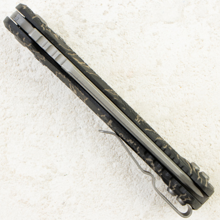 Нож Microtech MSI, Apocalyptic, M390, Polymer Tiger Stripe Camo, 210T-10 Нож Microtech MSI, Apocalyptic, M390, Polymer Tiger Stripe Camo, 210T-10