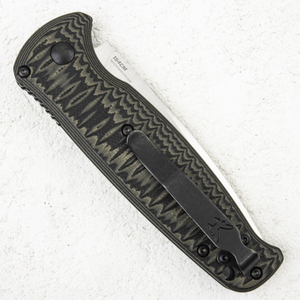 Нож Benchmade CLA Auto, 154CM, G10 Black/Green, 4300-1