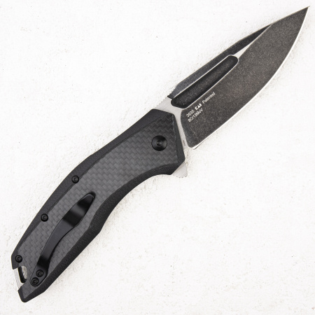 Нож Kershaw Flourish, 8Cr13MoV, G10/Carbon Fiber Black, 3935