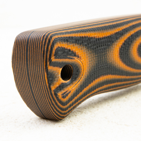 Нож OWL Otus F, N690, G10 Black / Orange, Kydex, OWL-1241111131