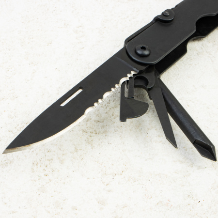 Мультитул SOG PowerLock, Black Stainless Steel, B69-L