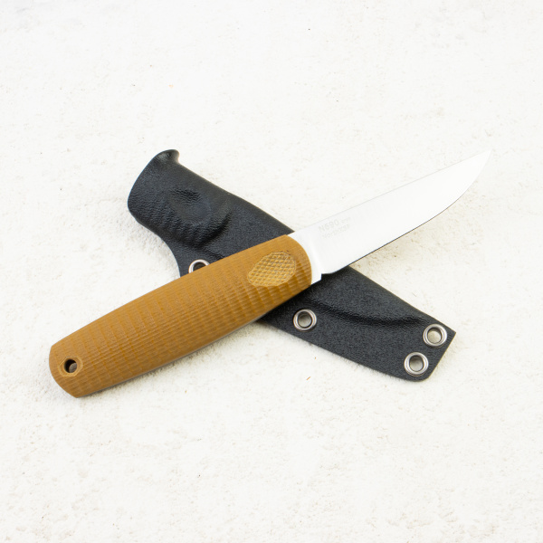 Нож OWL North XS F, N690 Cryo, G10 Sand Handle, Kydex