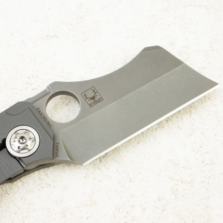 Нож Spyderco Stovepipe, CPM 20CV, Titanium Handle, C260TIP Нож Spyderco Stovepipe, CPM 20CV, Titanium Handle, C260TIP