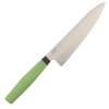 Нож мини шеф OWL CH160 F, N690 Cryo, G10 Green Handle