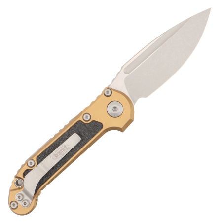 Нож Microtech L.U.D.T. Gen III, Apocalyptic, M390, Aluminum Tan, 1135-10 APTA