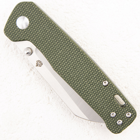 Нож QSP Penguin, D2, Linen Micarta Green - купить в интернет-магазине Blademan
