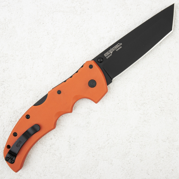 Нож Cold Steel Recon 1 Tanto, S35VN, G10 Orange, CS27BT-ORBK