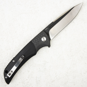Нож QSP Harpyie, S35VN, Carbon Fiber/G10 Black, QS129-A Нож QSP Harpyie, S35VN, Carbon Fiber/G10 Black, QS129-A