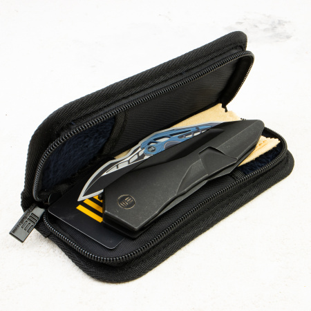 Нож WE Knife Solid, CPM 20CV, Titanium Black Нож WE Knife Solid, CPM 20CV, Titanium Black - купить в интернет-магазине Blademan