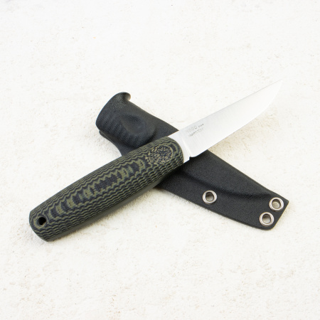 Нож OWL North XS F, N690 Cryo, G10 Black/Olive Handle, Kydex