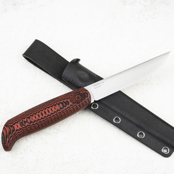 Нож OWL North F Грибок, N690 Cryo, G10 Black/Red, Kydex - купить в интернет-магазине Blademan