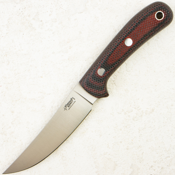 Нож Южный Крест Фил, VG-10, Micarta Black/Red, Насечка