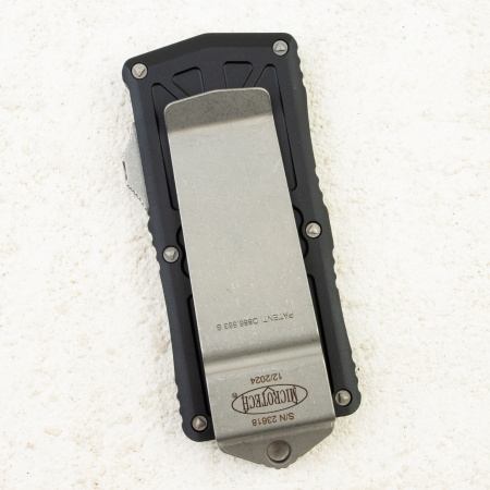 Нож Microtech Exocet, Apocalyptic, CTS-XHP, Aluminum Black, 158-10 AP Нож Microtech Exocet, Apocalyptic, CTS-XHP, Aluminum Black, 158-10 AP