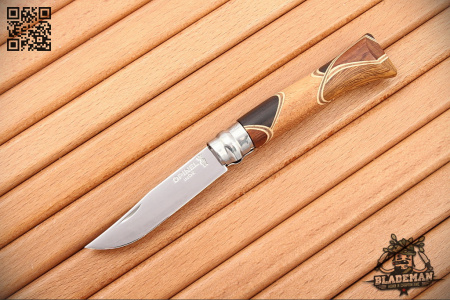 Нож Opinel №6 Chaperon, Африканское дерево, Коричневый, Футляр - купить в интернет-магазине Blademan