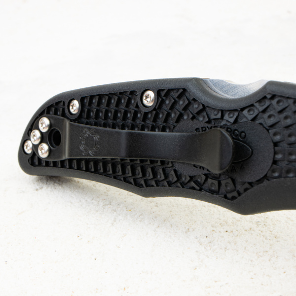 Нож Spyderco Endura 4 Wharncliffe, VG-10, FRN Black, С10FPWCBK