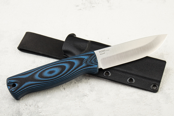 Нож OWL Hoot F, M390 Cryo, G10 Black-Blue, Kydex Classic - купить в интернет-магазине Blademan
