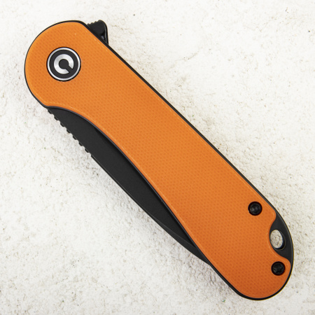Нож CIVIVI Elementum, D2 Black, G10 Orange, C907Y