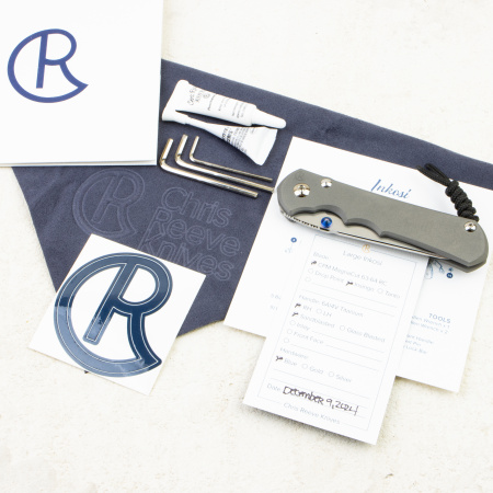 Нож Chris Reeve Large Inkosi Insingo, CPM MagnaCut, Titanium Handle, LIN-1022 Нож Chris Reeve Large Inkosi Insingo, CPM MagnaCut, Titanium Handle, LIN-1022