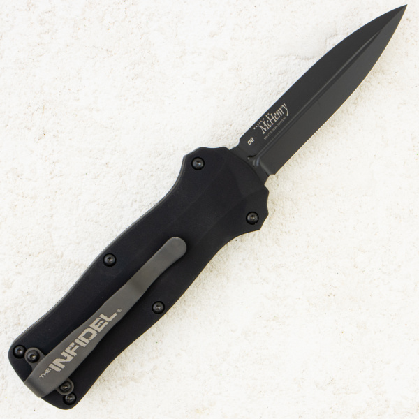 Нож Benchmade Mini Infidel, D2, 6061-T6 Aluminum Black, 3350BK