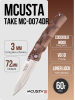 Нож Mcusta Take MC-0074DR Cocobolo Wood Нож Mcusta Take MC-0074DR Cocobolo Wood