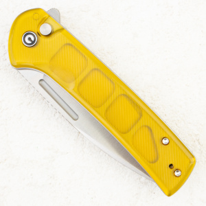 Нож CIVIVI Conspirator Flipper & Button Lock, Nitro-V, Polished Ultem Handle, C21006-5 - складной туристические ножи из стали Нож CIVIVI Conspirator Flipper & Button Lock, Nitro-V, Polished Ultem Handle, C21006-5 - складной туристические ножи из стали