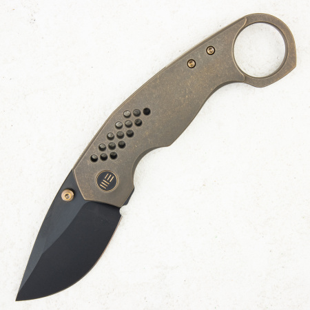 Нож WE Knife Envisage, CPM 20CV, Titanium Bronze